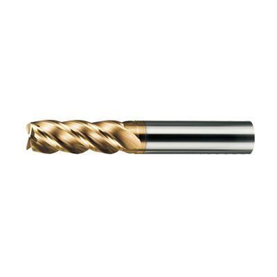 65HRC 4 Flute Solid Carbide Endmill For Hard Materials