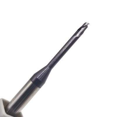 2 Flute 1.8mm Solid Carbide Endmill For Hard Metal 55HRC