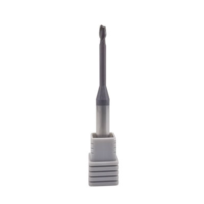 55HRC 2 Flutes Cemented Carbide End Mill For Hard Material