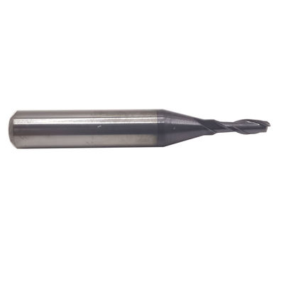 55HRC 2 Flutes Cemented Carbide End Mill For Hard Material