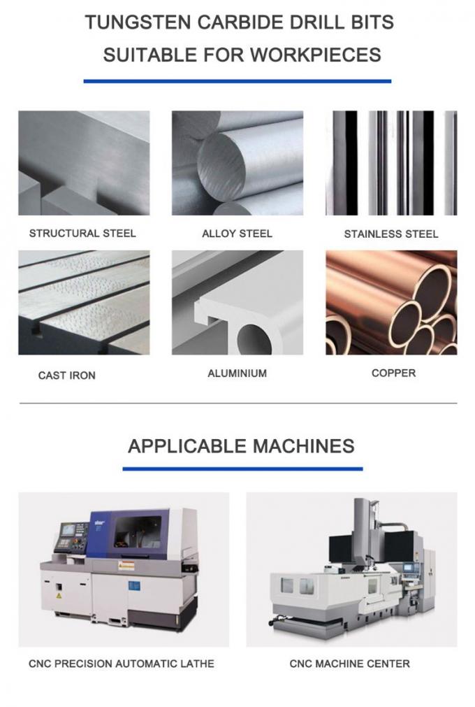 China Wxsoon Factory Spiral Solid Cemented Carbide Reamers for Aluminum