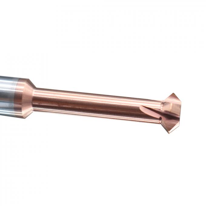 Wxsoon Tialn Coating Cemented Carbide Chamfer End Mills for Steel